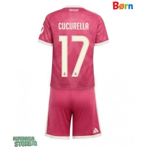 Real Madrid Marc Cucurella #17 Replika Babytøj Tredje sæt Børn 2026-27 Kortærmet (+ Korte bukser)
